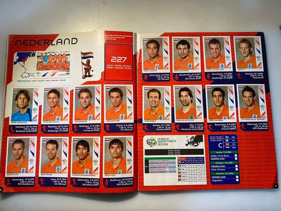 Caderneta Mundial 2006 Panini