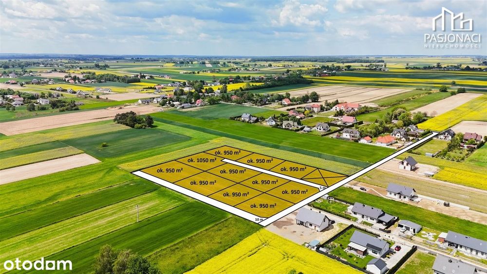 Działki budowlane z mediami | Niedrzwica Duża | W