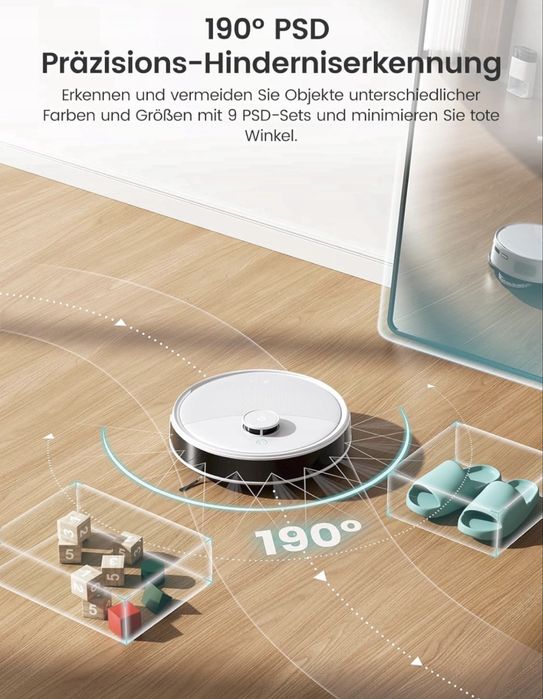 Robot odkurzająco mopujący LEFANT