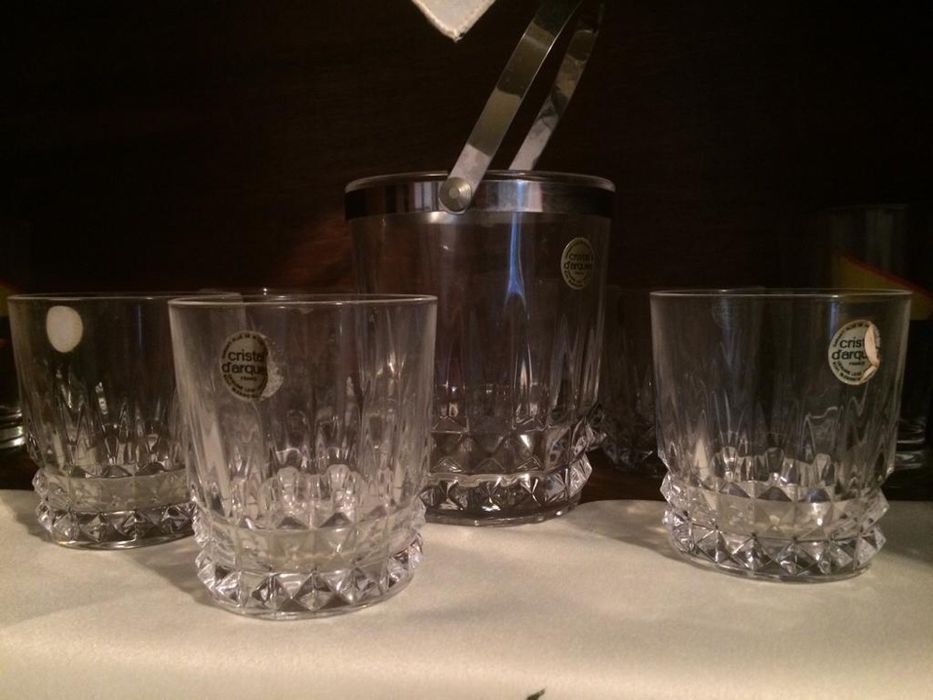 copos cristal D'arques