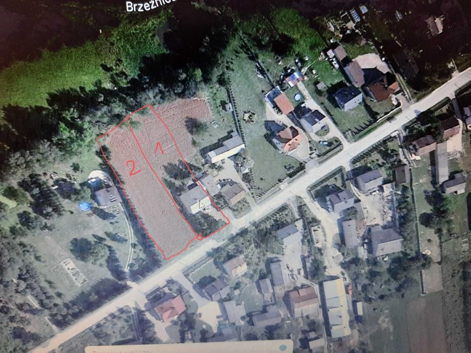 Działka 1700 m2 z budyniem 140 m2.