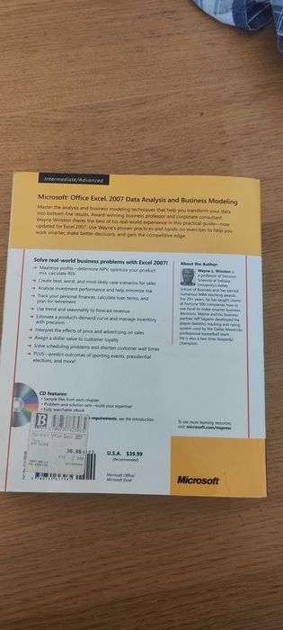 Microsoft Office Excel 2007 Data Analysis and Business Modeling