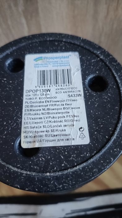 Doniczki form oraz prosperplast 13 cm jak nowe