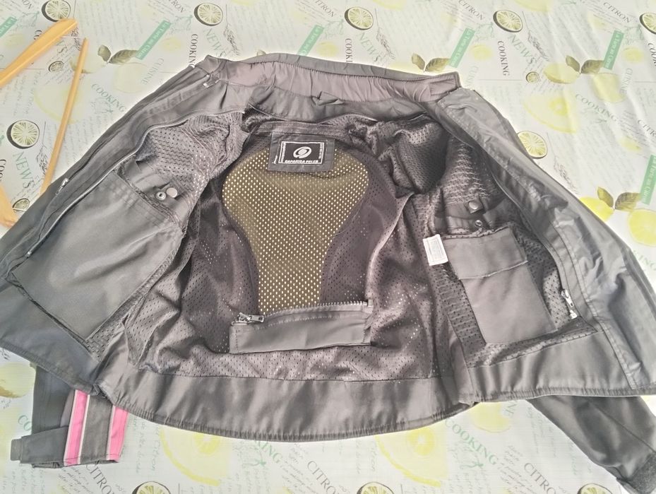 Casaco moto senhora