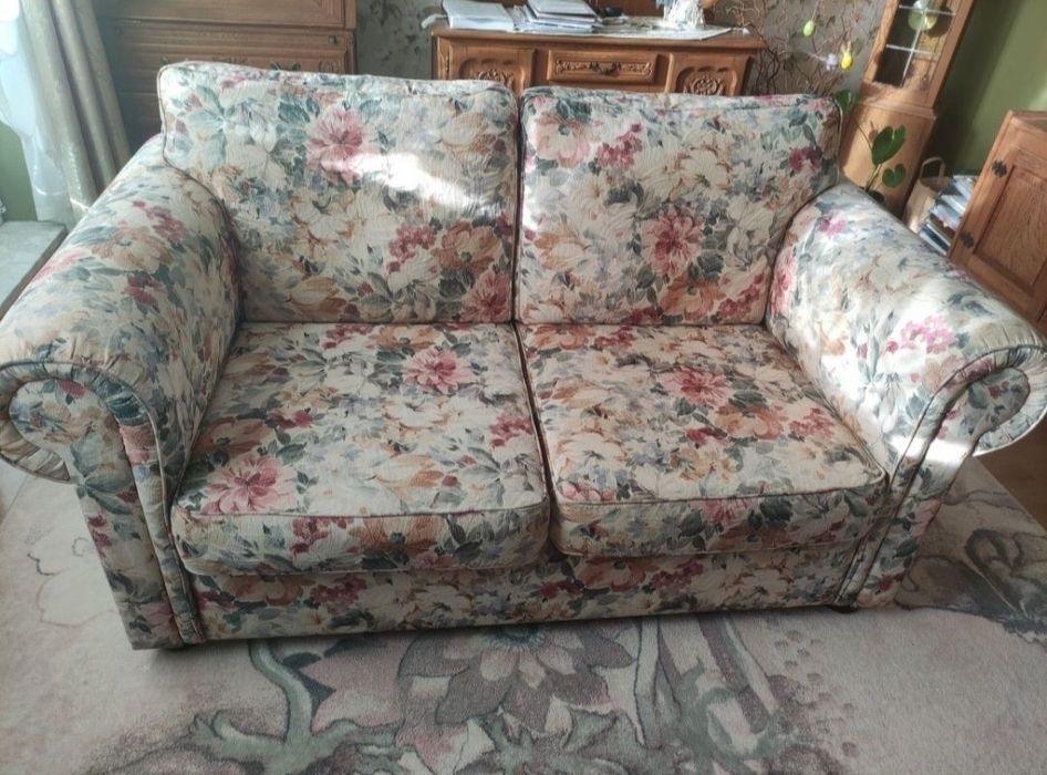 Sofa w stylu angielskim ze Skandynawii