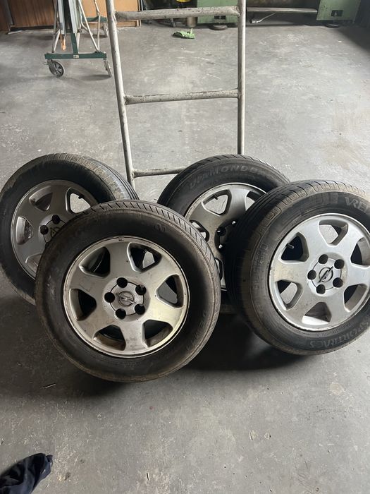Koła 15  alufelgi opel zafira lato