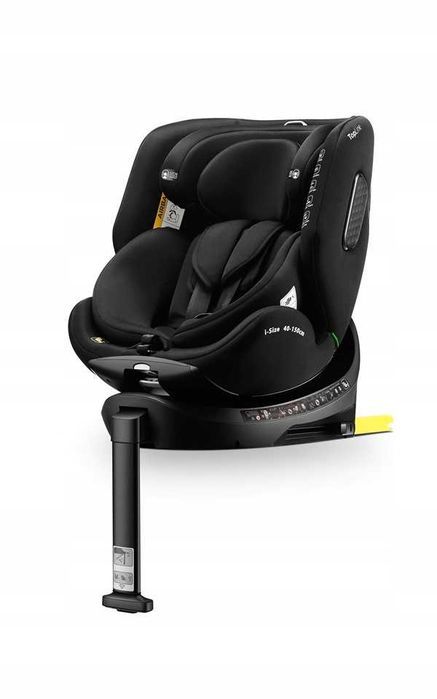 Fotelik samochodowy ISOFIX czarny 40-150 cm BDMU KIDS