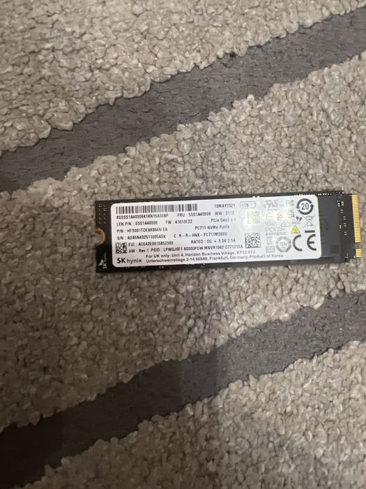 SSD М2 SK hynix на 1 т