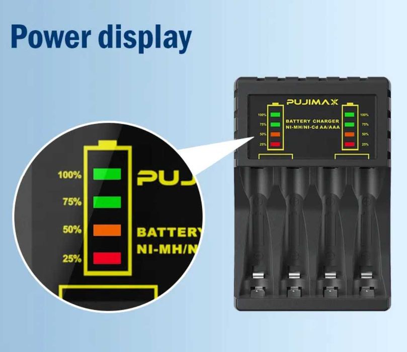 Зарядное устройство Pujimax для 4 АА/ААА