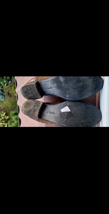 Buty Clarks oksfordki Harris Tweed