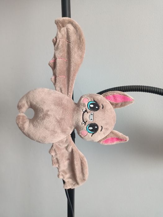 Zestaw 4 handmade małych nietoperzy z magnesami