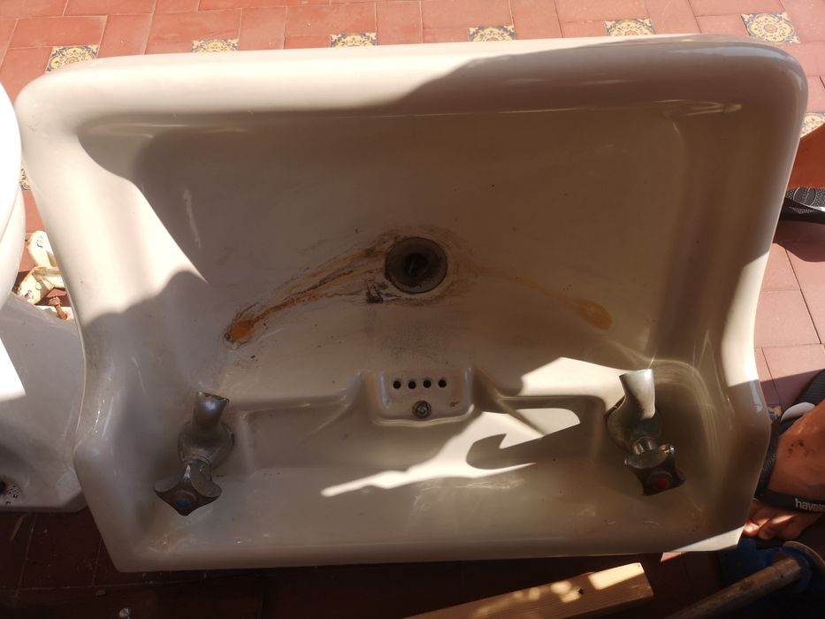 Louça sanitária vintage