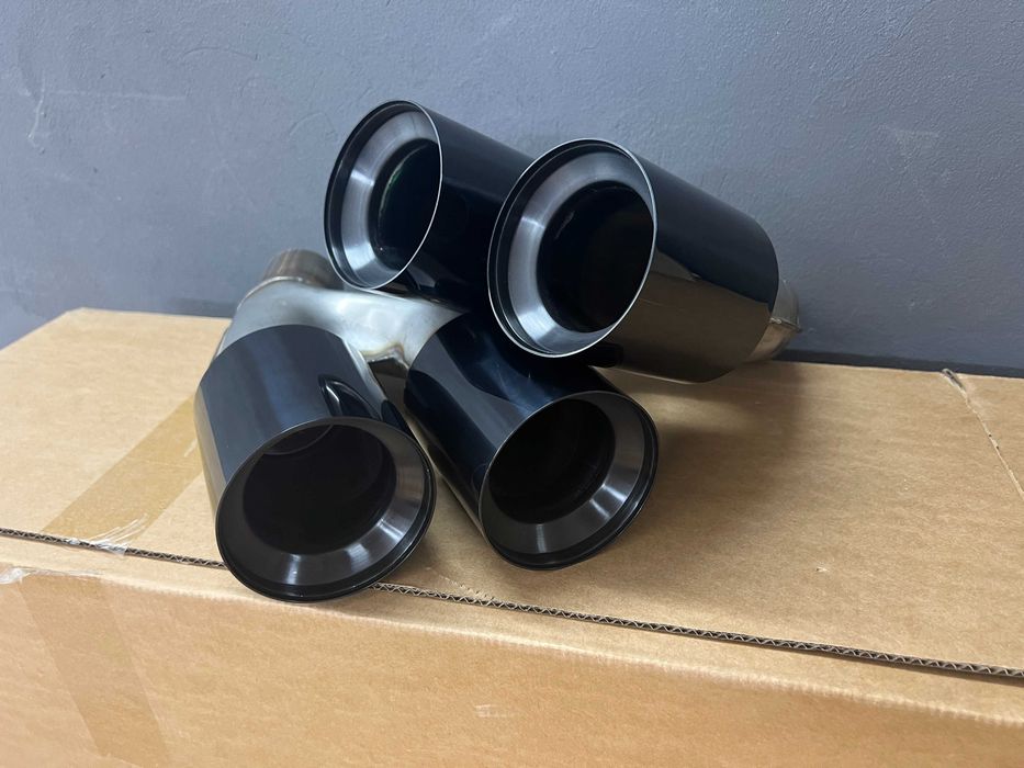 Насадки на выхлоп bmw g30 M5 F90 Черные