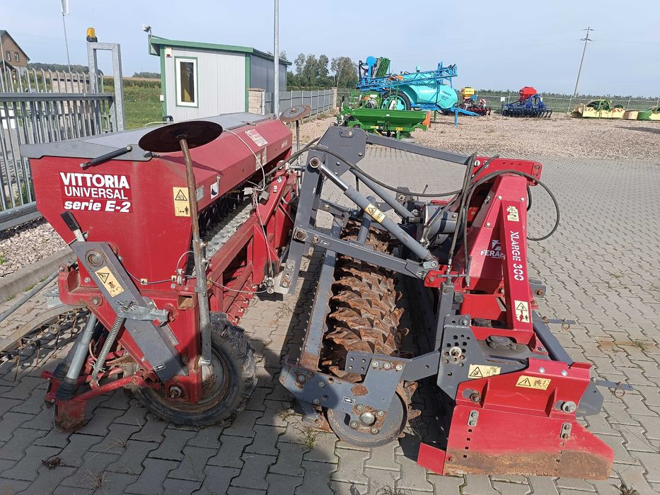 Agregat uprawowo siewny 3m FERABOLI AMAZONE D9