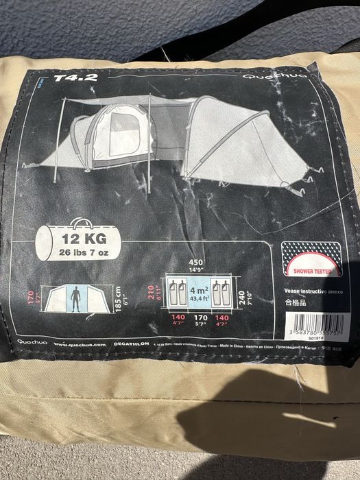 Tenda Quetchua, 4 Pessoas