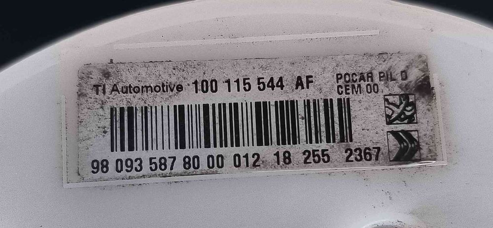 Boia Combustível 9809358780 - PEUGEOT 3008 II SUV