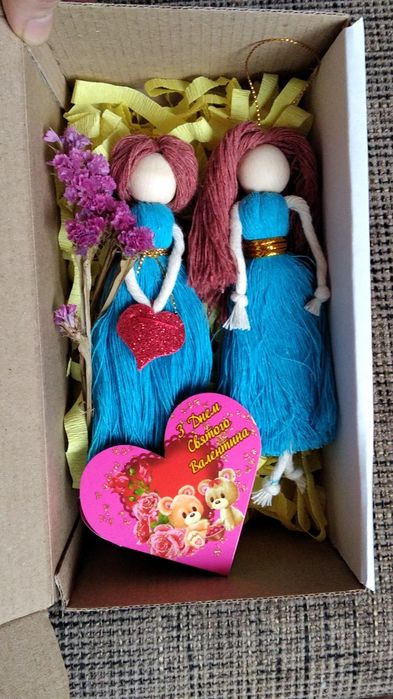 Лялька з ниток 15 см