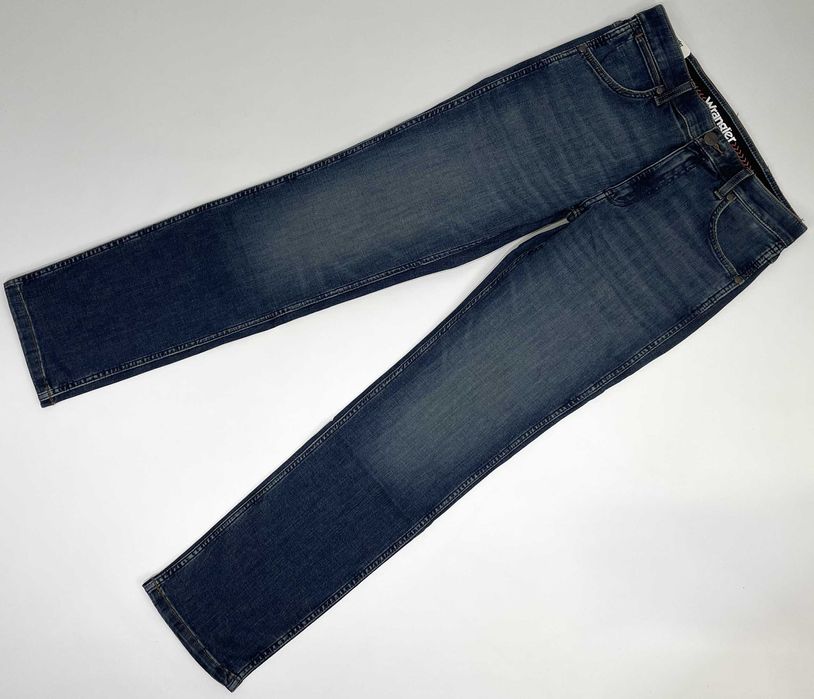 Spodnie męskie jeansy Wrangler Greensboro 803 Marine Tint W32 L34