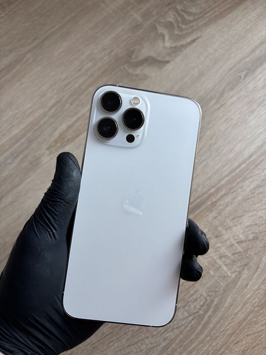 iPhone 13 Pro Max 256 ГБ, білий, ідеальний стан, без жодних пошкоджень