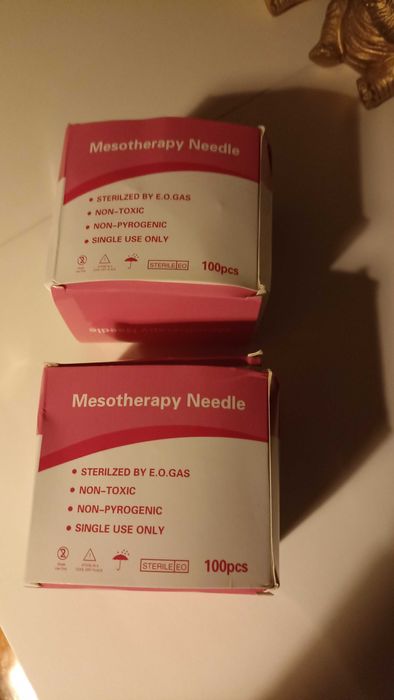 Ampolas de mesoterapia/microagulhamento