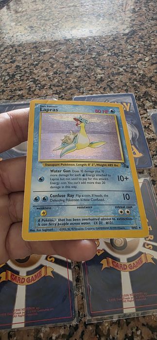 Cartas Pokémon vários sets