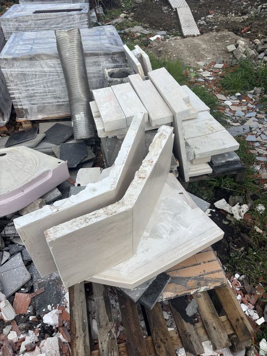 Lareira (pedra exterior e interior)