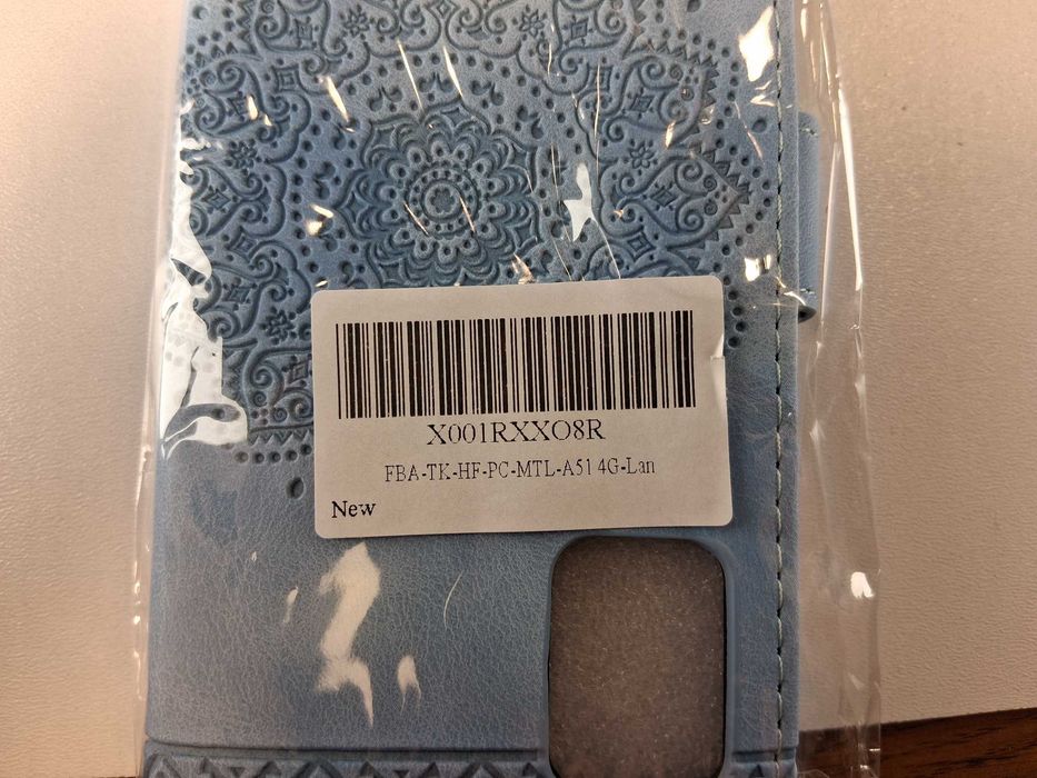 E278 Składany Pokrowiec Etui Mandala Samsung Galaxy A51 4G