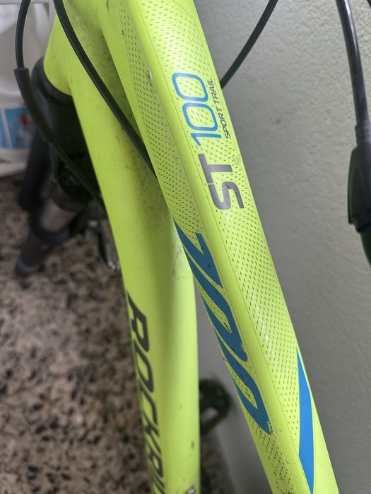 Bicicleta ROCKRIDER BTT ST 100 cor Amarela