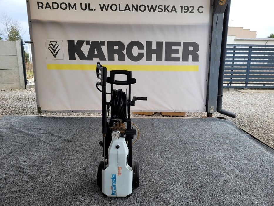 Myjka Ciśnieniowa Kranzle 125 z mosiężna głowicą * Zwijak *