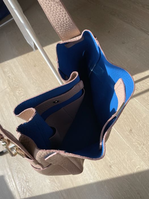 Furla, torebka, torba, pudrowy róż