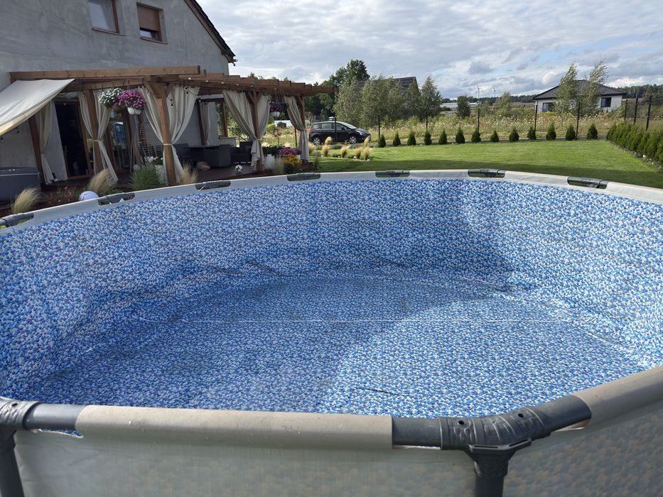 Basen 427x107 plus akcesoria i pompa 3028l/h