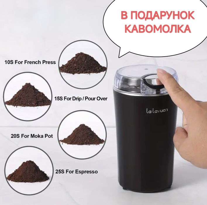 Кавоварка еспресомашина рожкова IAGREEA 3050 20 Бар 1050 Вт Кавомашина