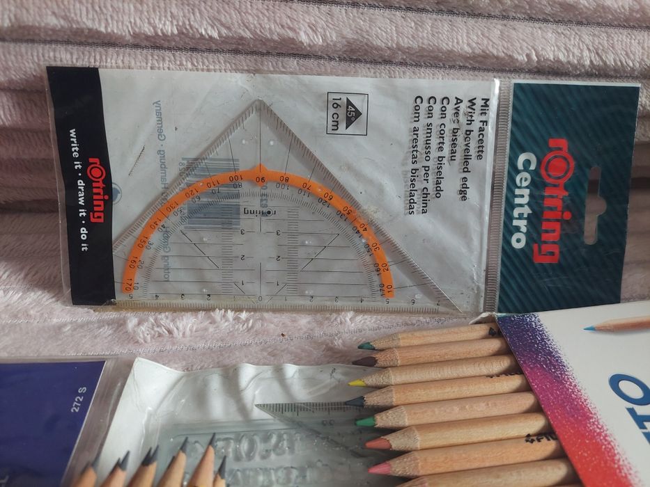 Material desenho Rotring Staedtler Molin