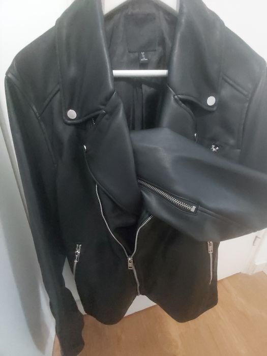 Blusão Preto Estilo Motar