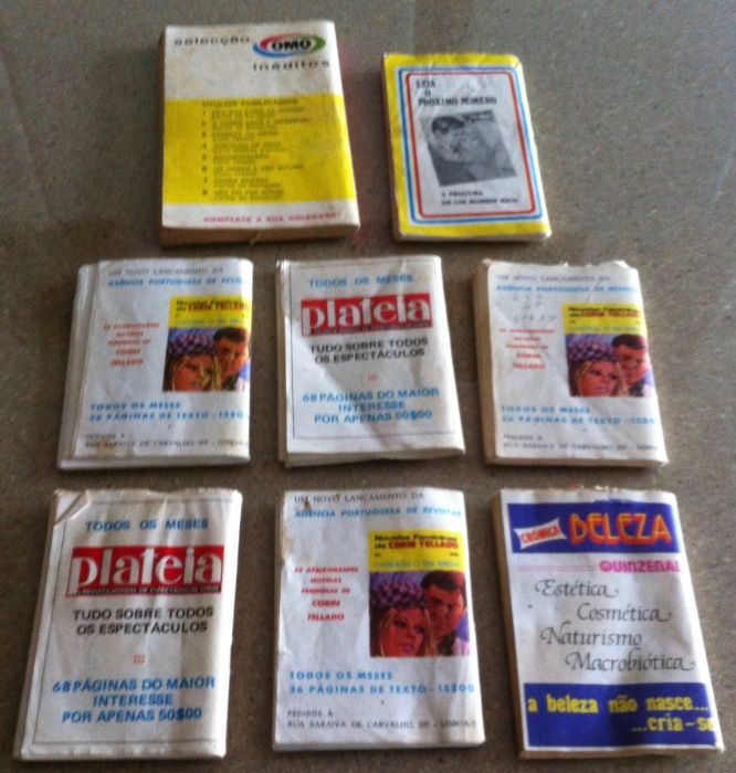 lote de livros vintage de bolso