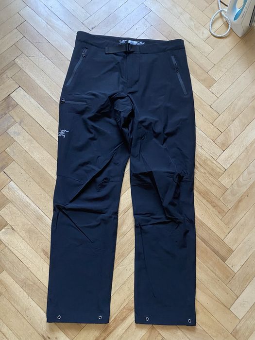 Arcterx gamma pants spodnie czarne softshell
