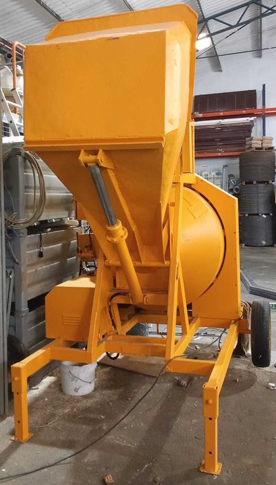 Betoneira Elétrica 400L – Central de Betão Profissional