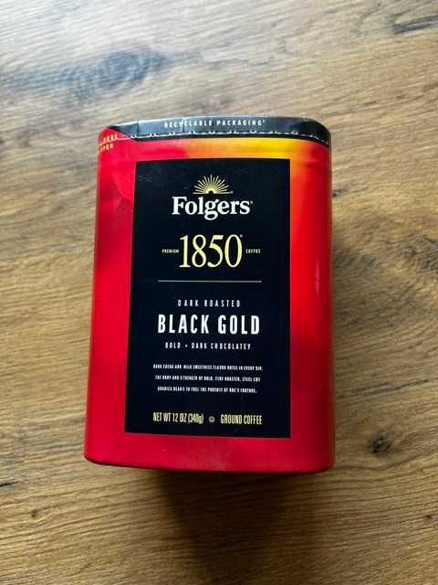 Kawa mielona Folgers 1850 Black Gold 340g