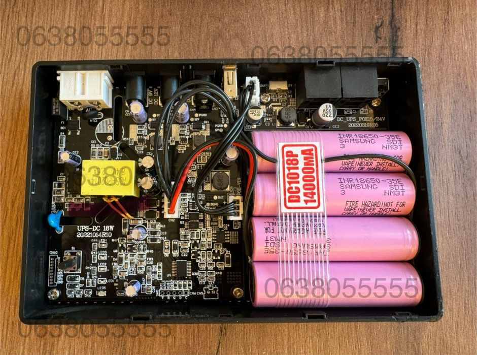 Новый 14000мА DC1018P переделанный UPS ДБЖ ИБП УПС Безперебійник