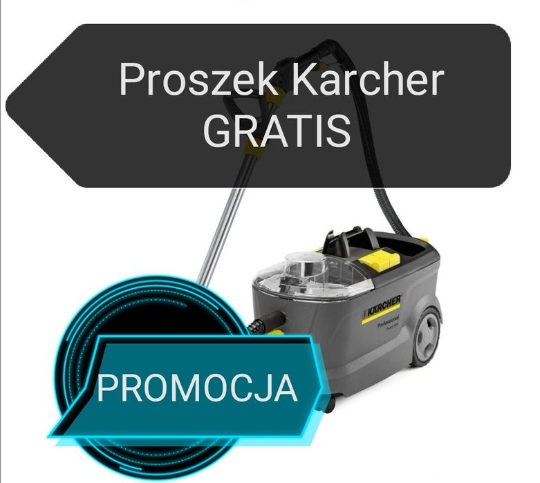 Wynajem odkurzaczy piorących KARCHER Gdańsk