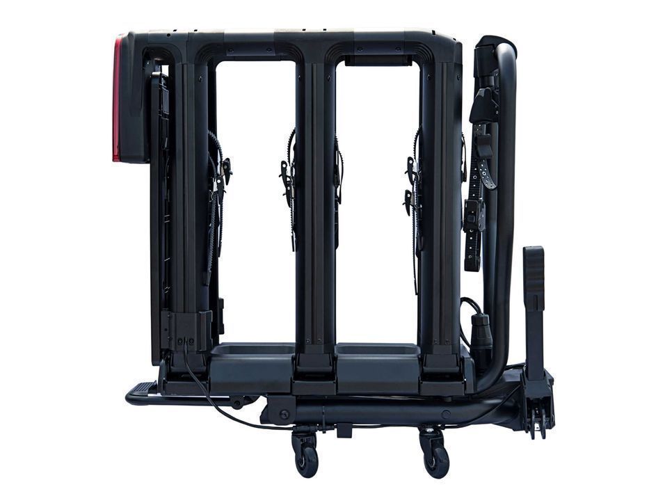 Bagażnik Platforma Rowerowa na Hak PROUSER Black Edition FG3 rowery LED + Grt E-bike