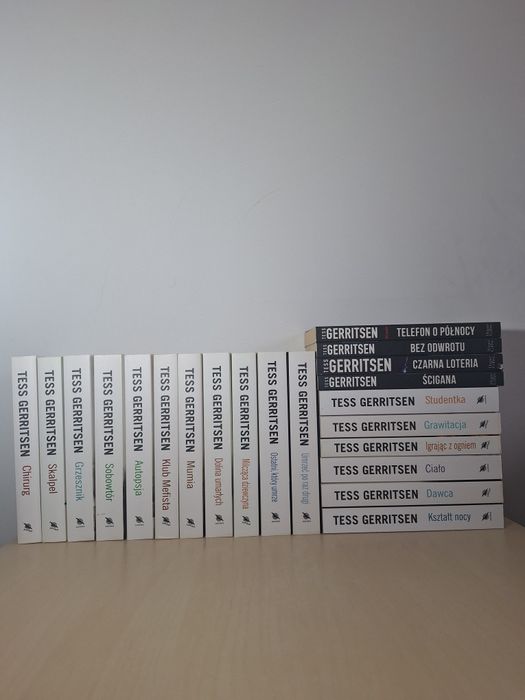Tess Gerritsen zestaw 21 książek