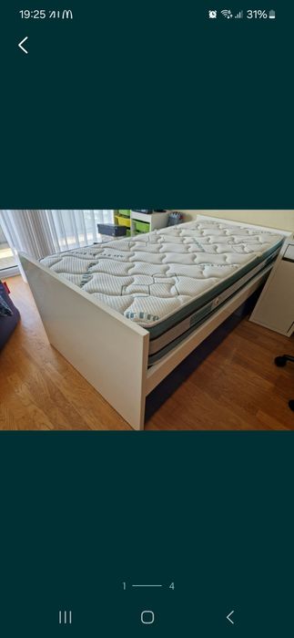 Vende-se colchão de molas como novo