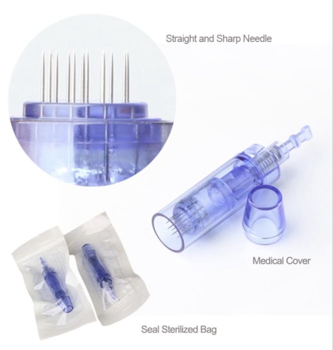 Дермапен Dr. Pen Ultima A1-W з акумулятором, виліт голки 3 мм