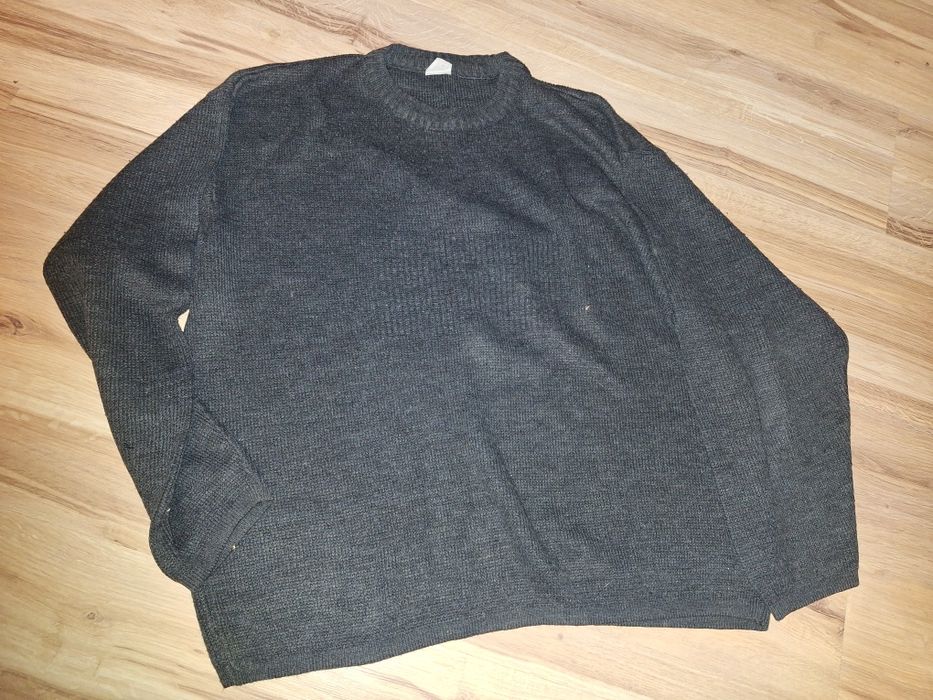 Sweter XL ciemnoszary