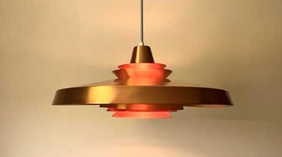 Candeeiro escandinavo T. Røste & Co. Noruega anos 60