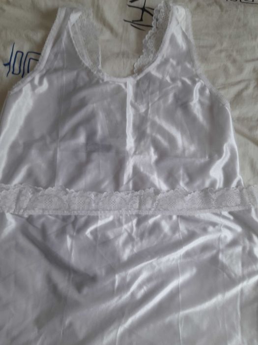 Комбинация белая новая р.48-50