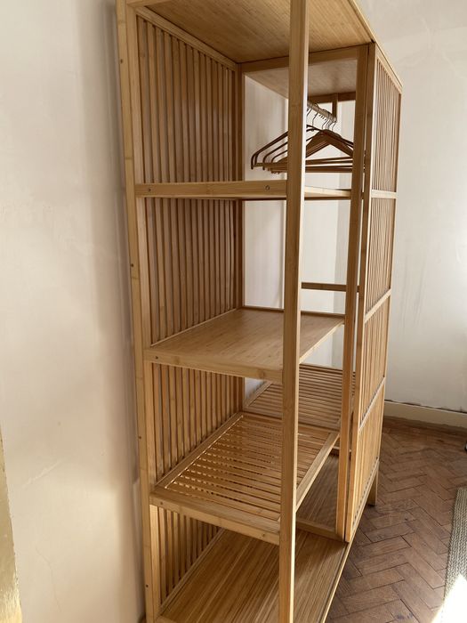 Roupeiro NORDKISA - IKEA em bambu