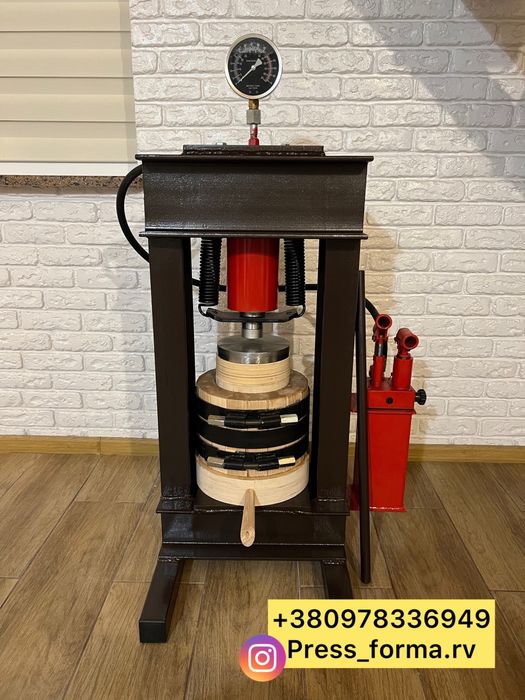 ‼️Маслопрес холодного віджиму‼️ 50тонн бочонок 3л