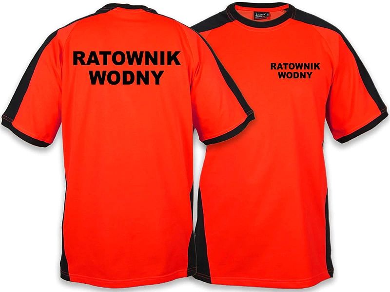 Koszulka Ratownik Wodny Męska Fluo (Xl)